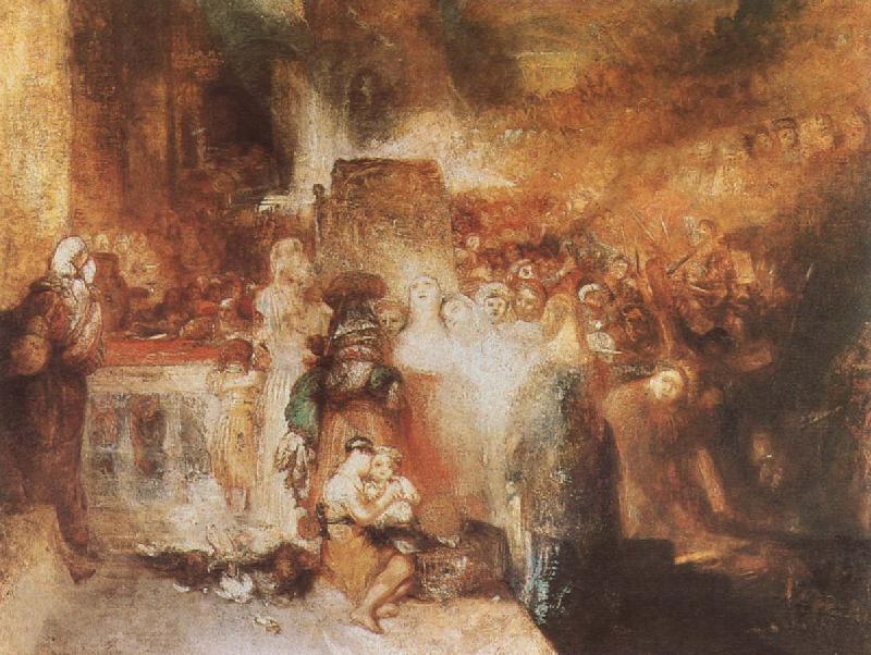 Joseph Mallord William Turner Receive baptism oil painting image